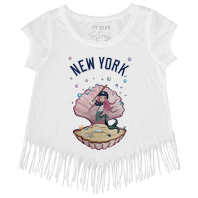 New York Yankees Mermaid Fringe Tee