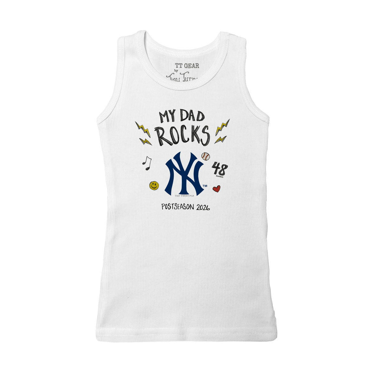 VIP New York Yankees Postseason '26 Kid's Tank - Tiny Turnip