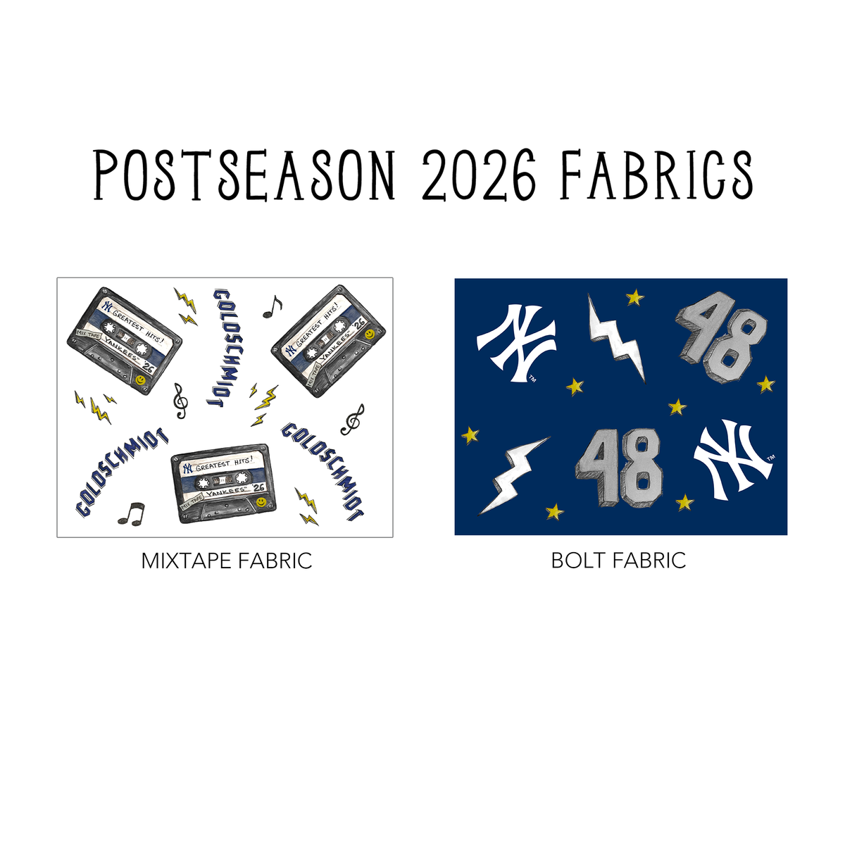 VIP New York Yankees Postseason '26 Skirt - Tiny Turnip