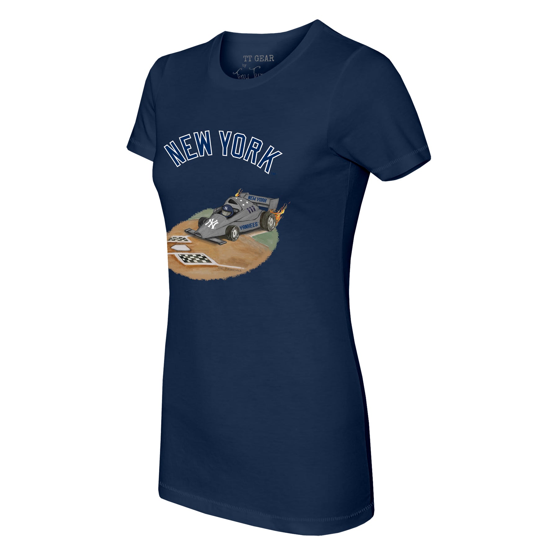 New York Yankees Race Car Tee Shirt