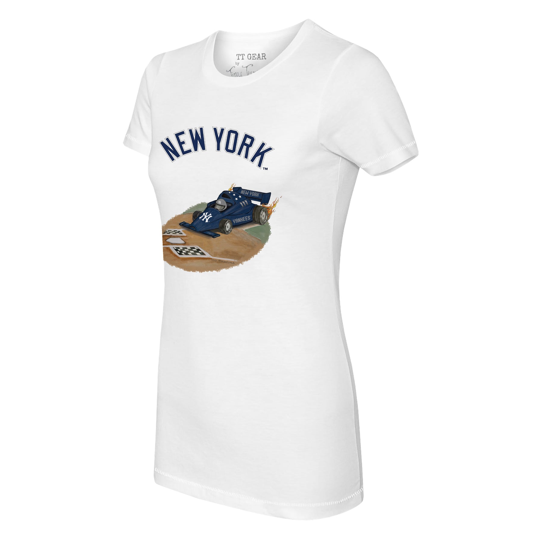 New York Yankees Race Car Tee Shirt