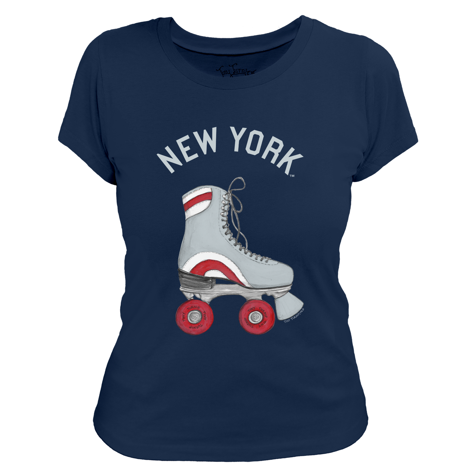 New York Yankees Retro Skate Women's Tee Shirt