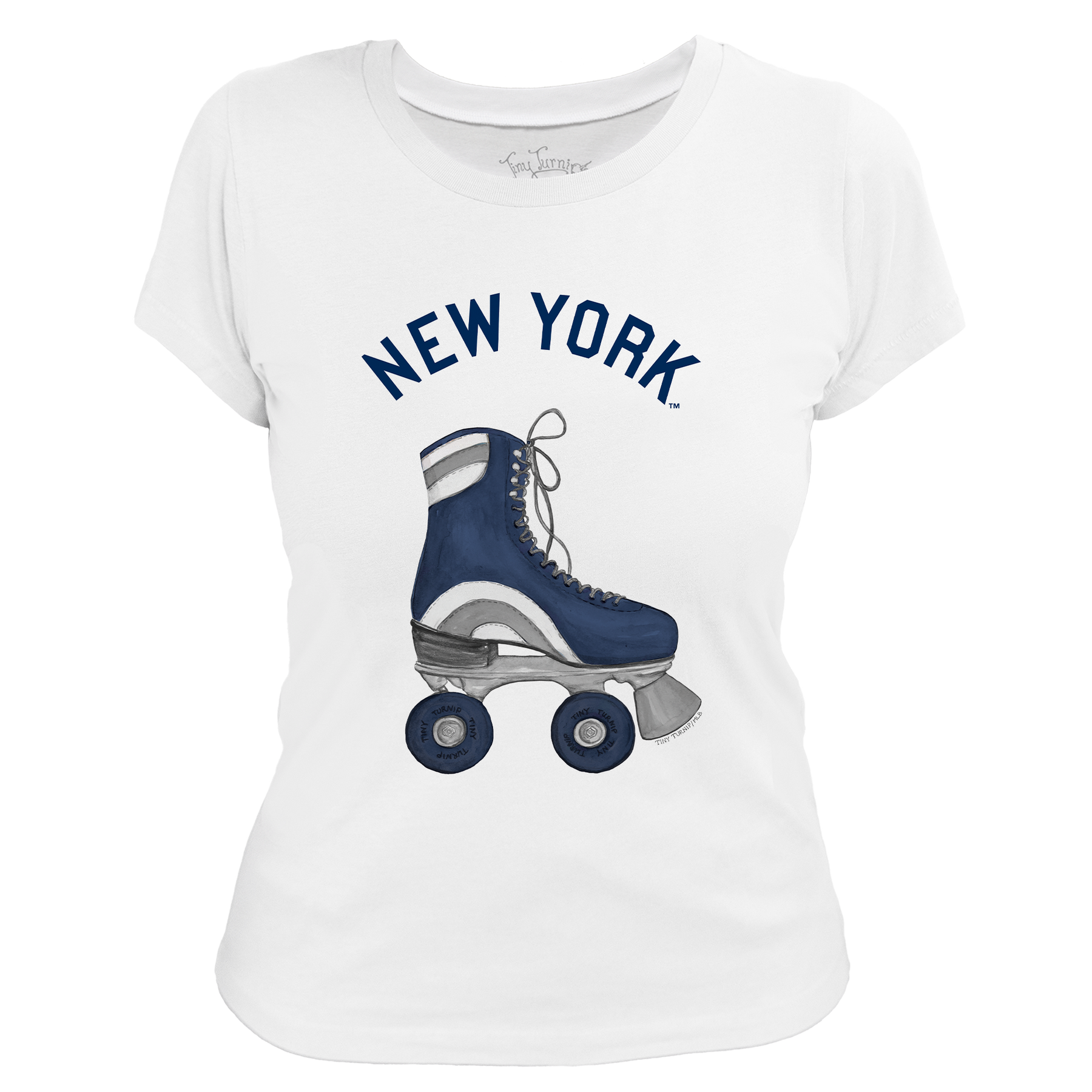 New York Yankees Retro Skate Women's Tee Shirt