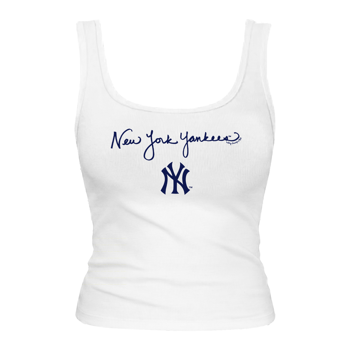 New York Yankees Logo Script Emmy Tank