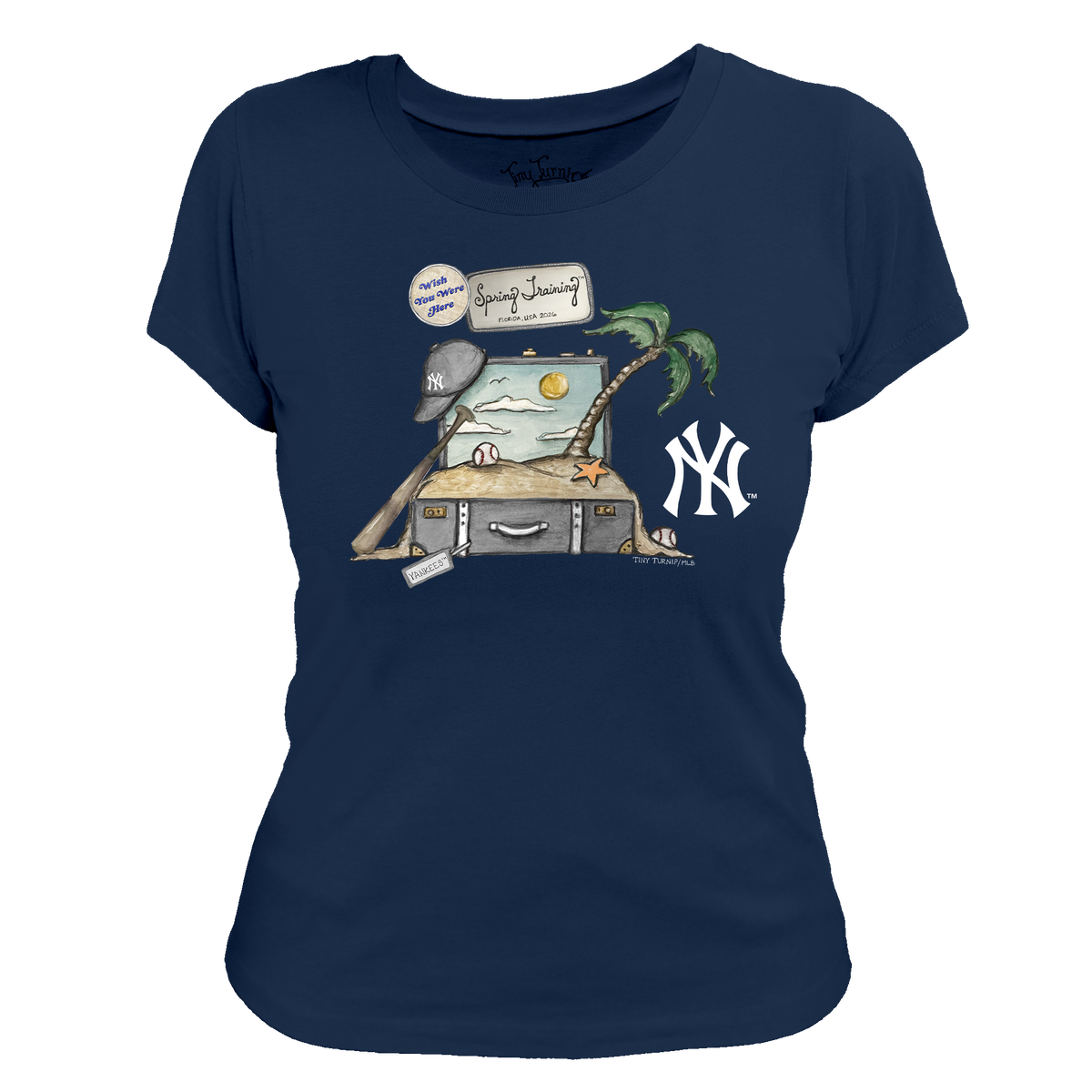 New York Yankees Spring Training 2026 Women's Tee Shirt