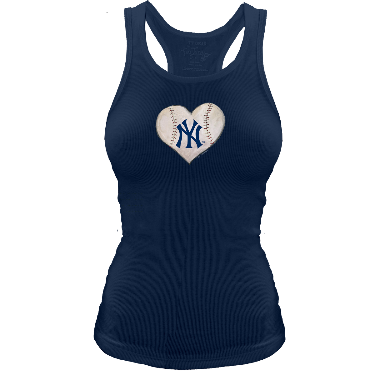 New York Yankees Stitched Heart Classic Tank - Tiny Turnip