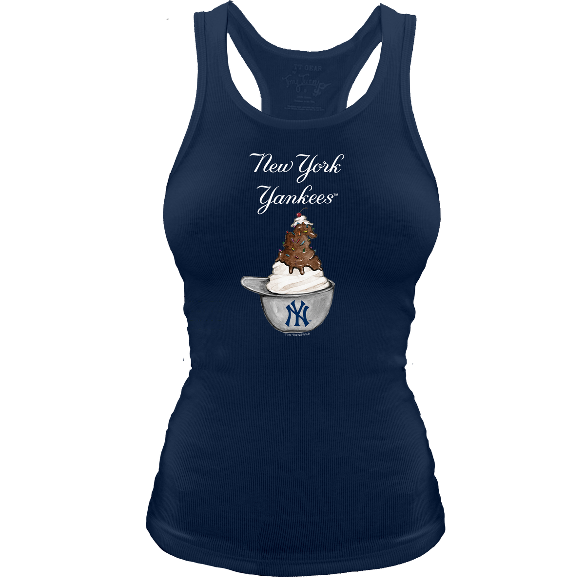 New York Yankees Sundae Helmet Classic Tank - Tiny Turnip