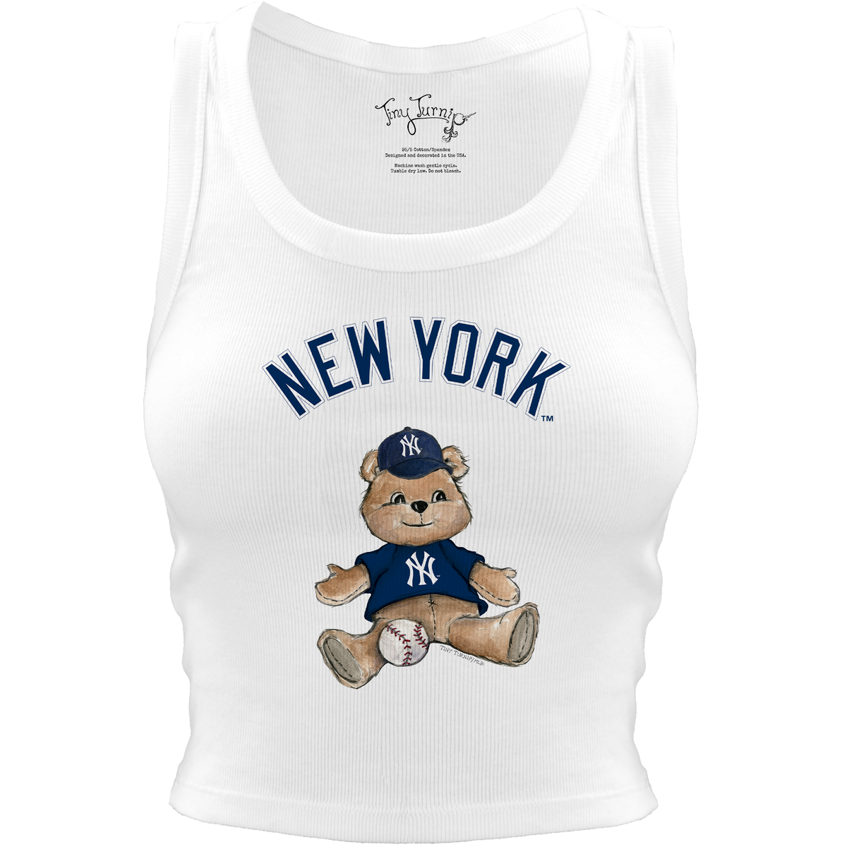 New York Yankees Teddy Crop Tank