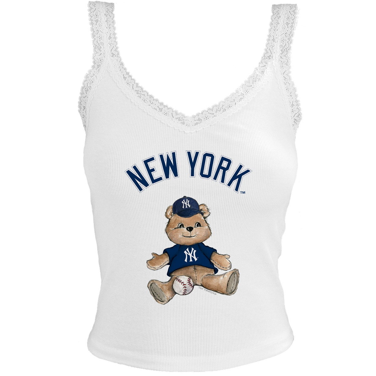 New York Yankees Teddy Lace Tank