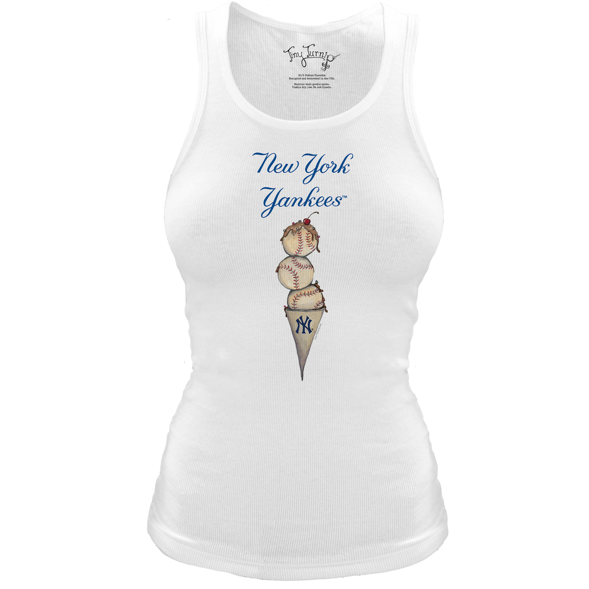 New York Yankees Triple Scoop Classic Tank - Tiny Turnip