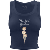 New York Yankees Triple Scoop Crop Tank