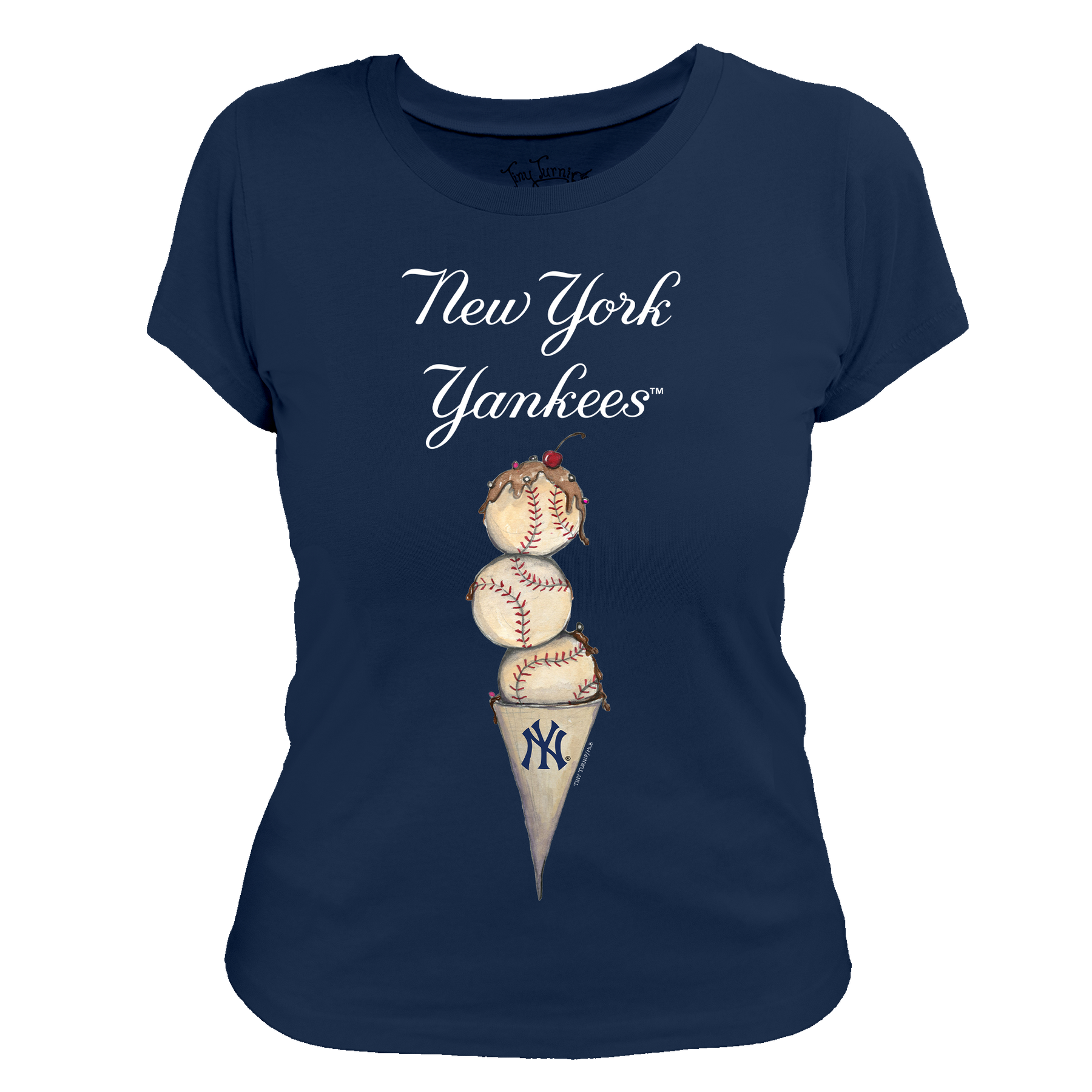 New York Yankees Triple Scoop Women's Tee Shirt