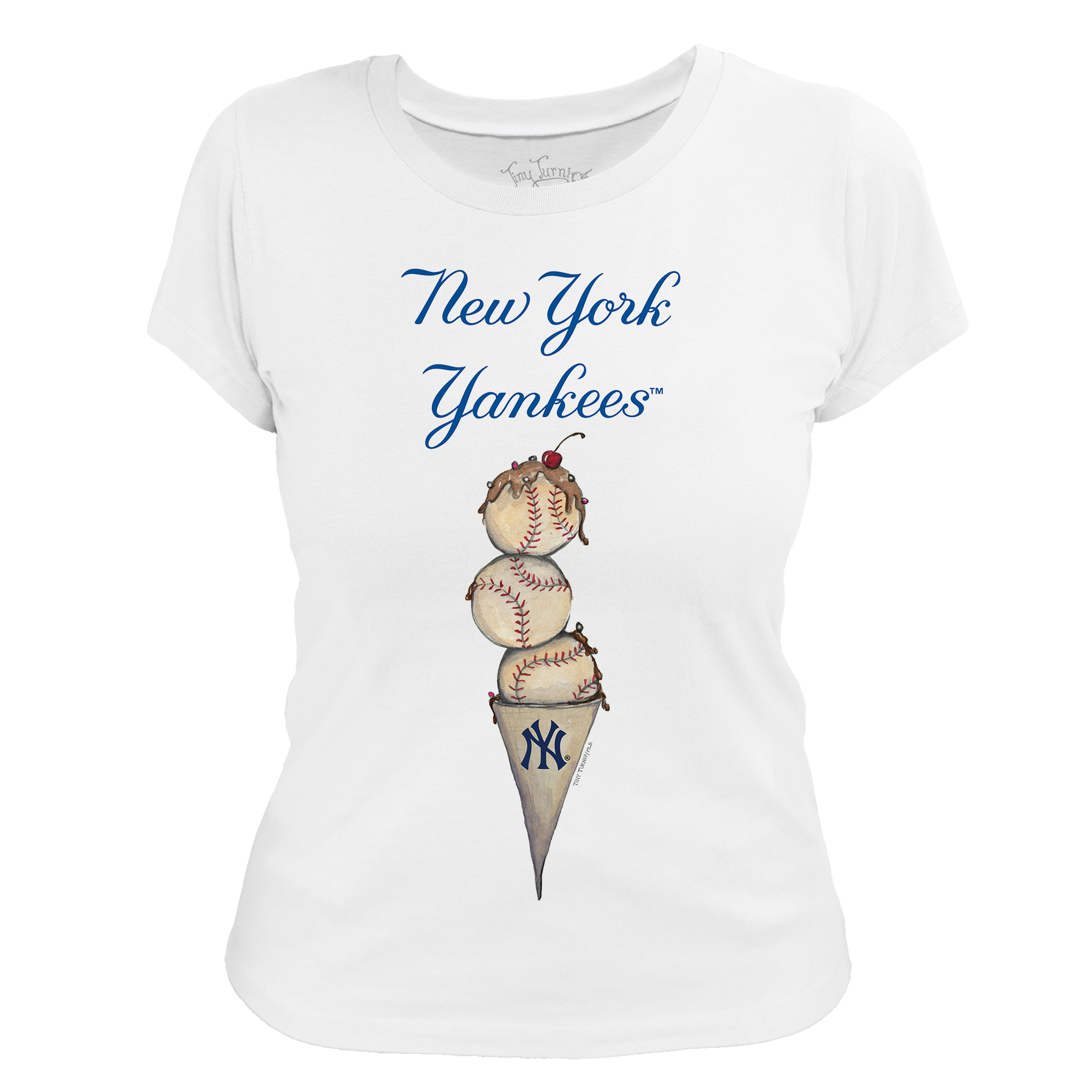 New York Yankees Triple Scoop Women's Tee Shirt