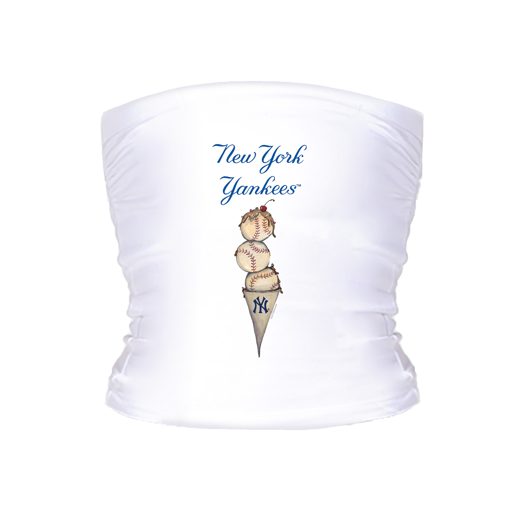 New York Yankees Triple Scoop Tube Top