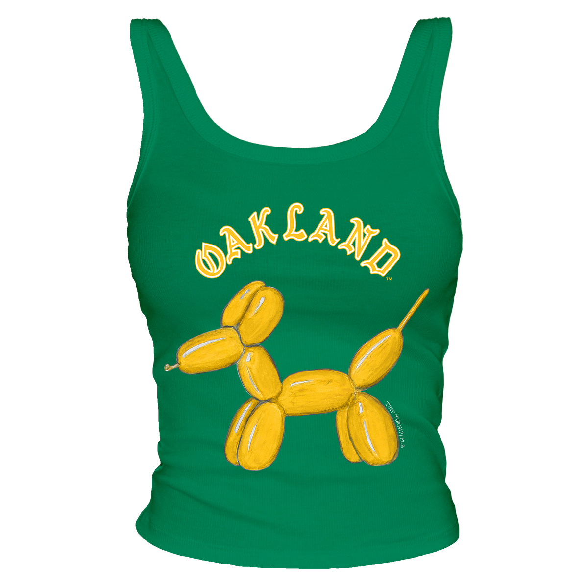 Oakland Athletics Balloon Dog Tank