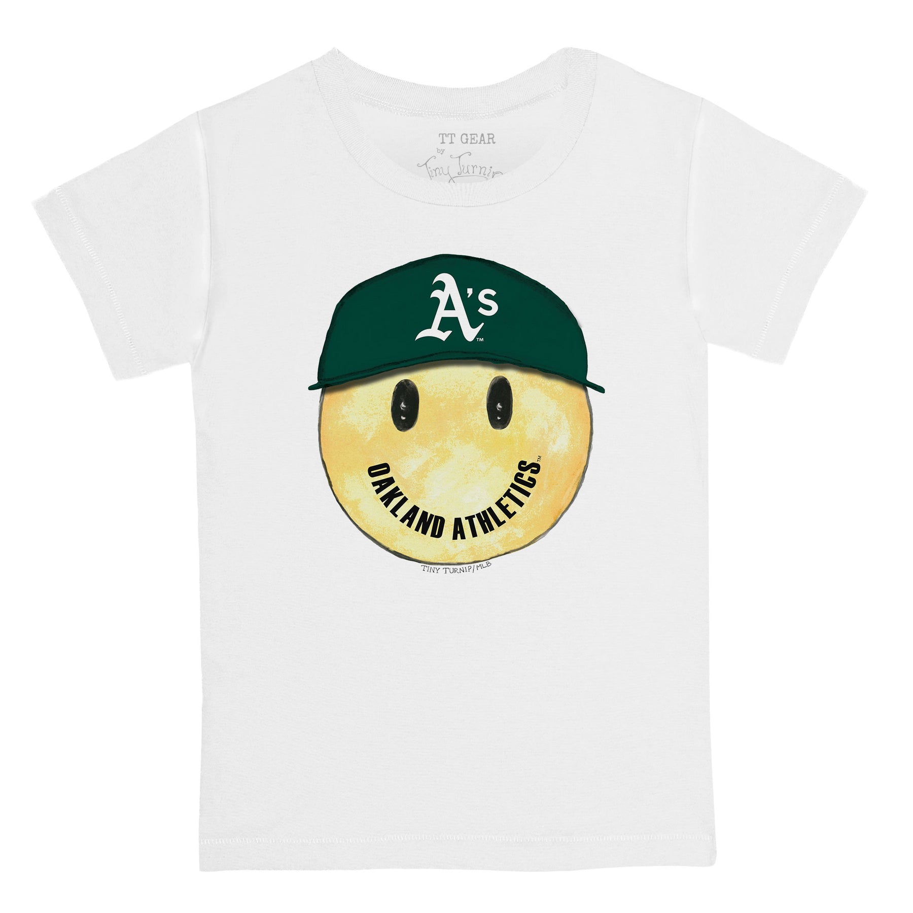 Oakland Athletics Smiley Tee Shirt