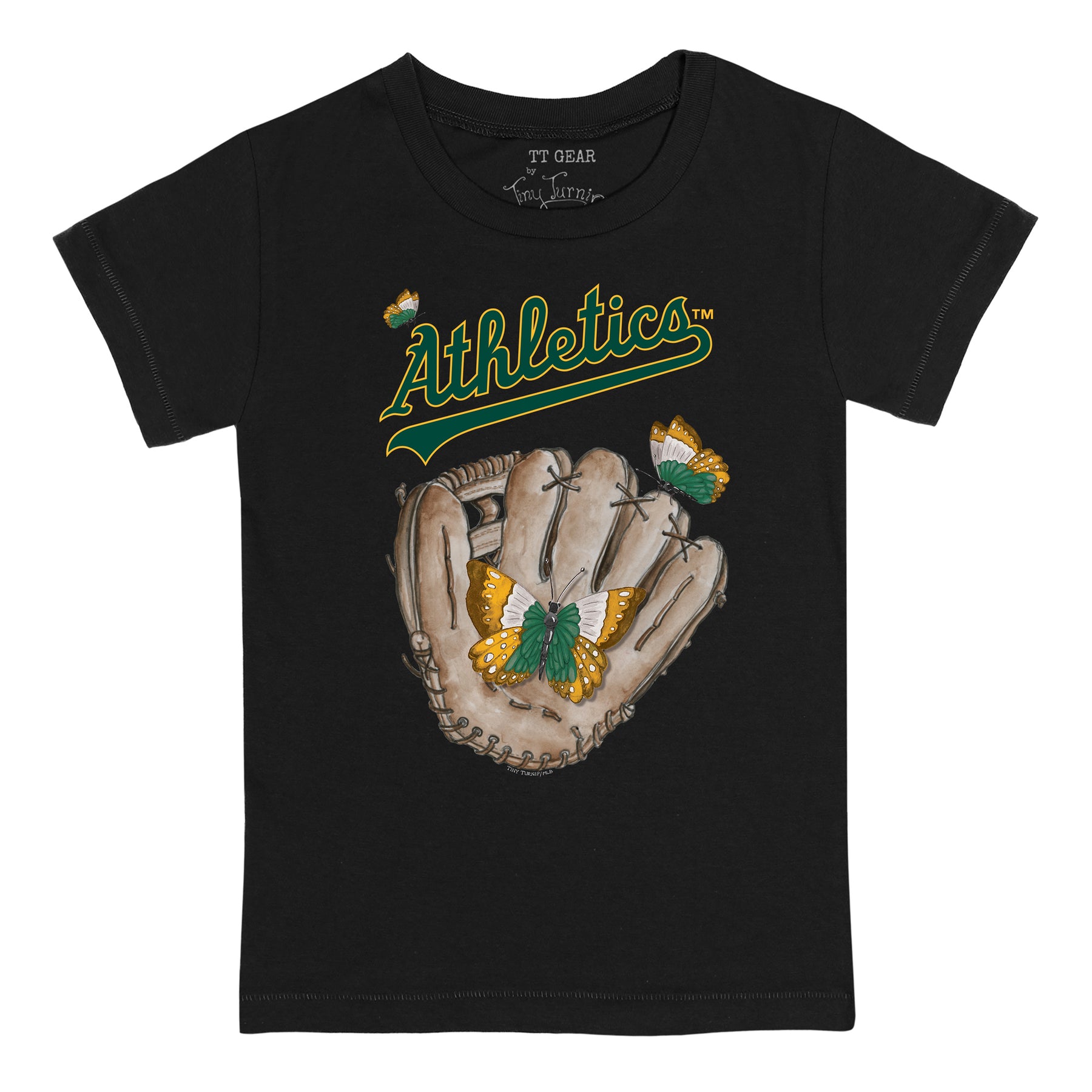 Oakland Athletics Butterfly Glove Tee Shirt