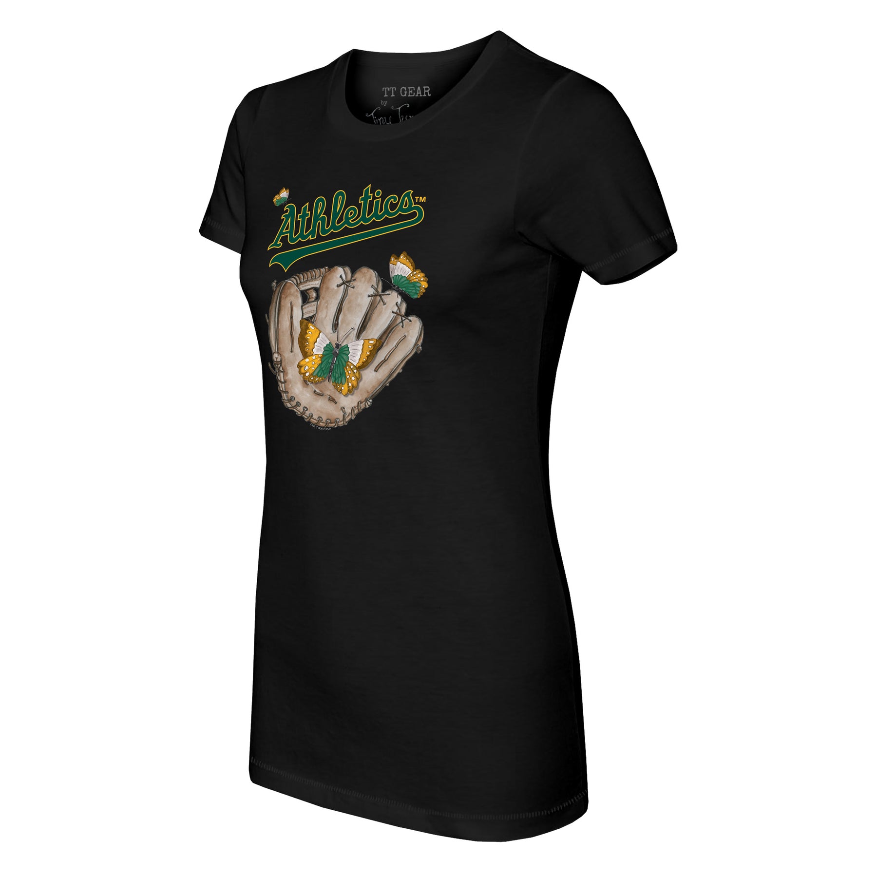 Oakland Athletics Butterfly Glove Tee Shirt