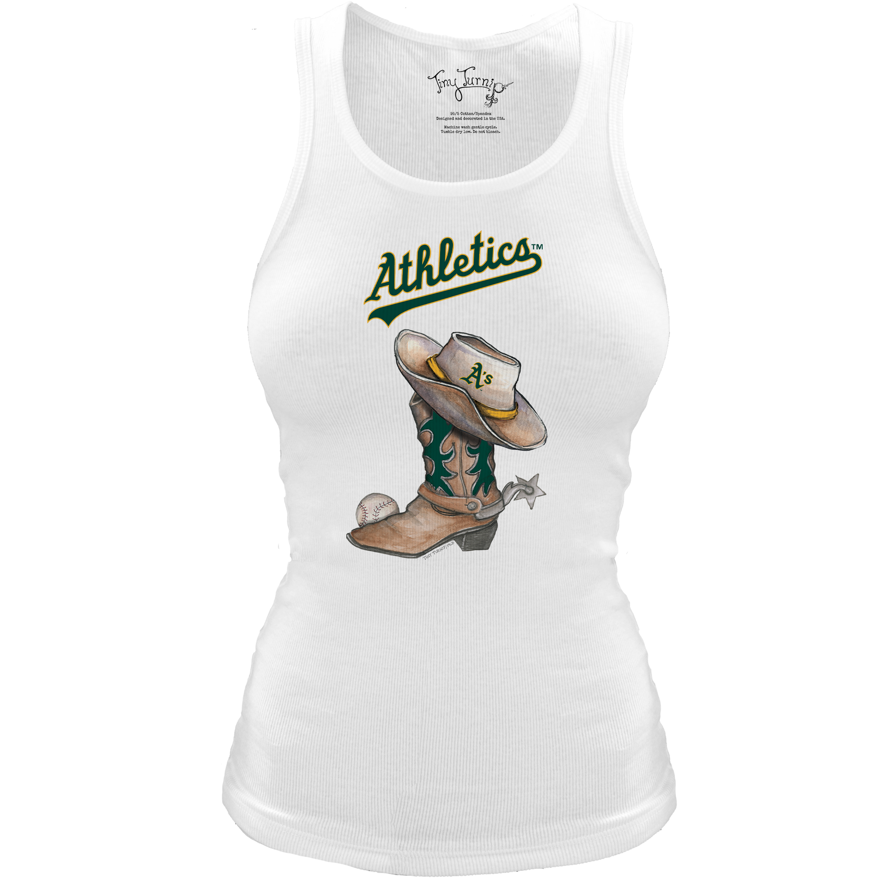 Oakland Athletics Cowboy Boot Classic Tank