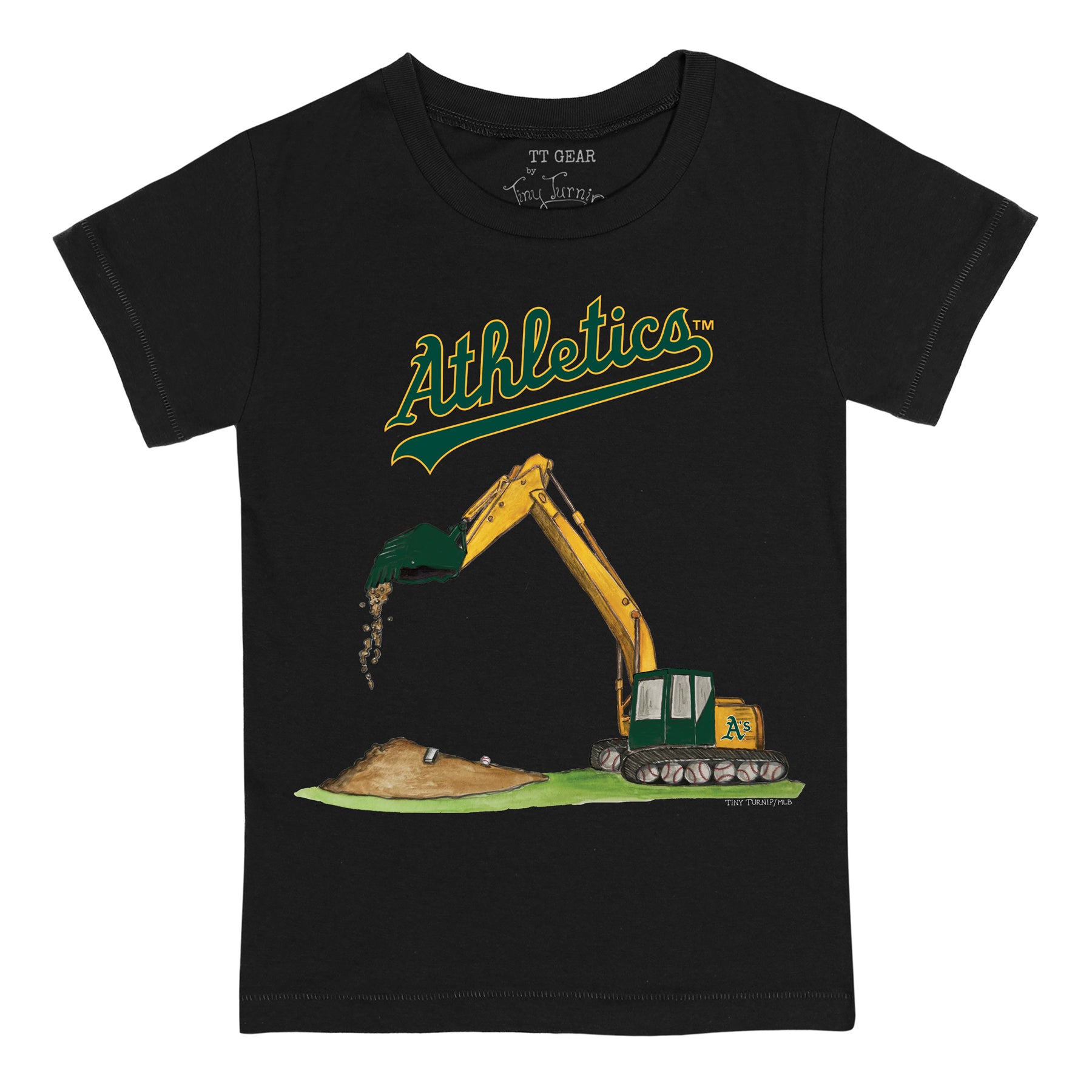 Oakland Athletics Excavator Tee Shirt