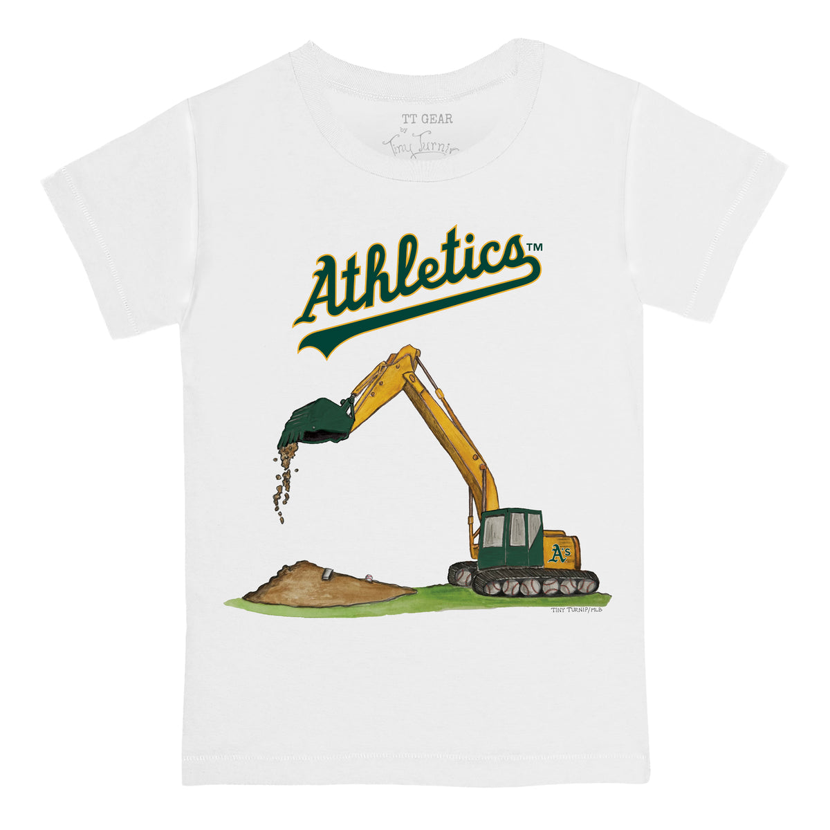 Oakland Athletics Excavator Tee Shirt