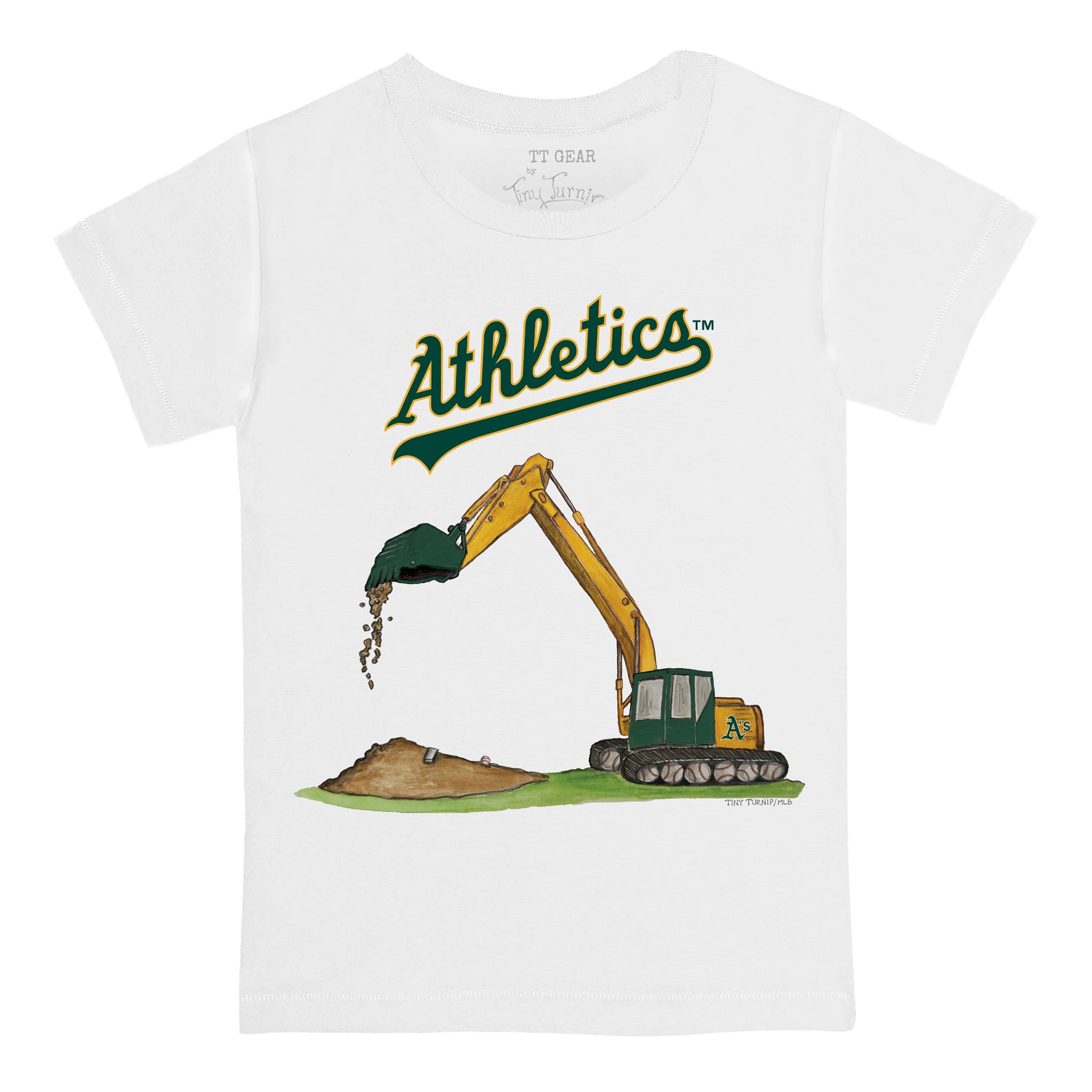 Oakland Athletics Excavator Tee Shirt