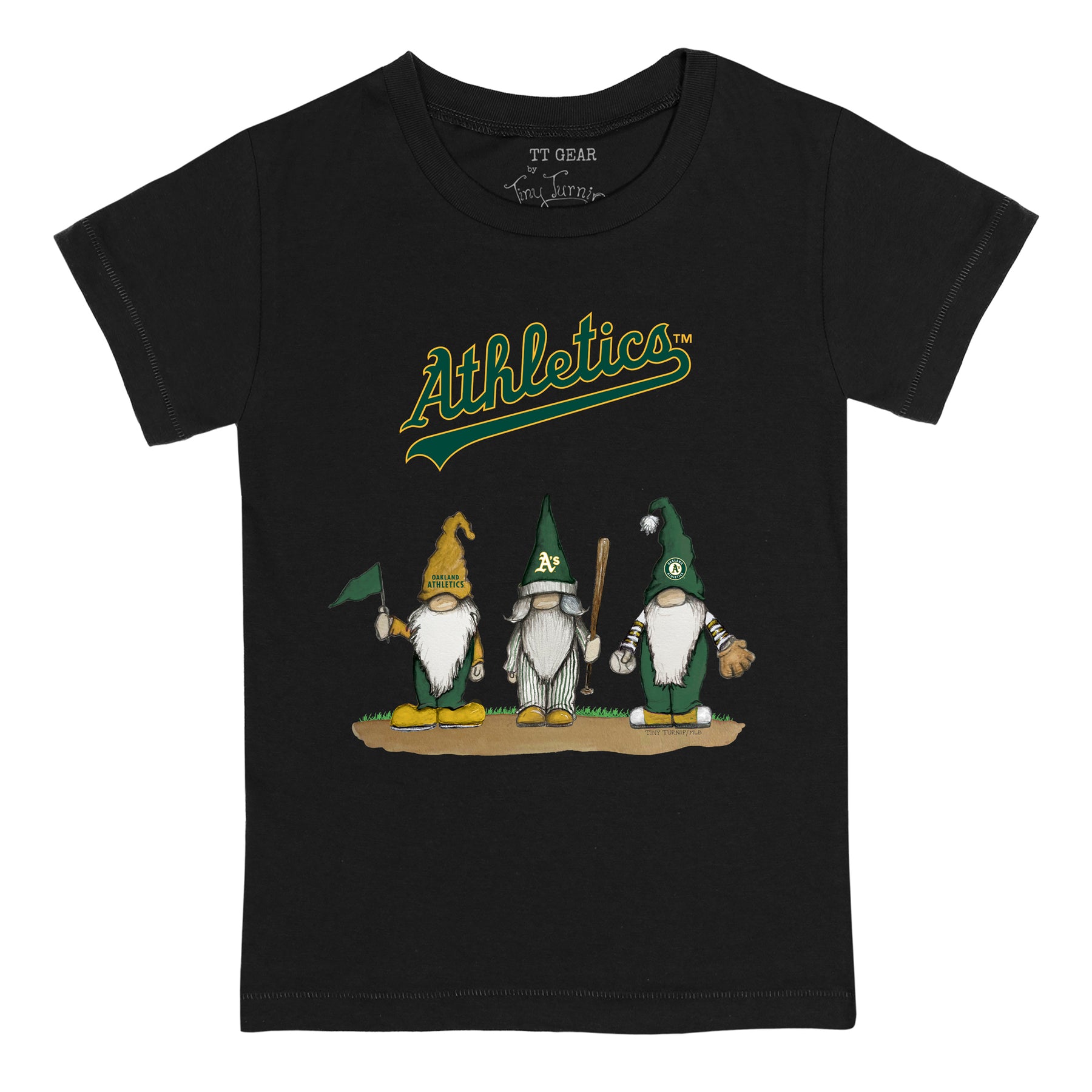 Oakland Athletics Gnomes Tee Shirt