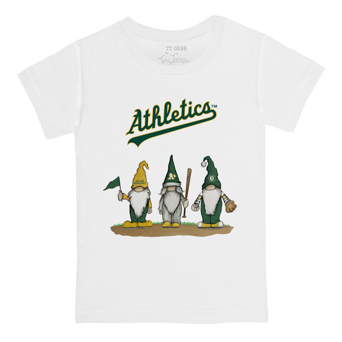 Oakland Athletics Gnomes Tee Shirt