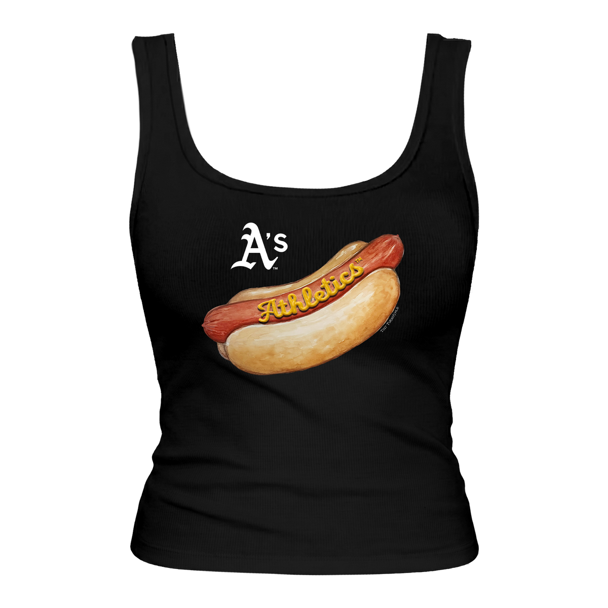 Oakland Athletics Hot Dog Emmy Tank