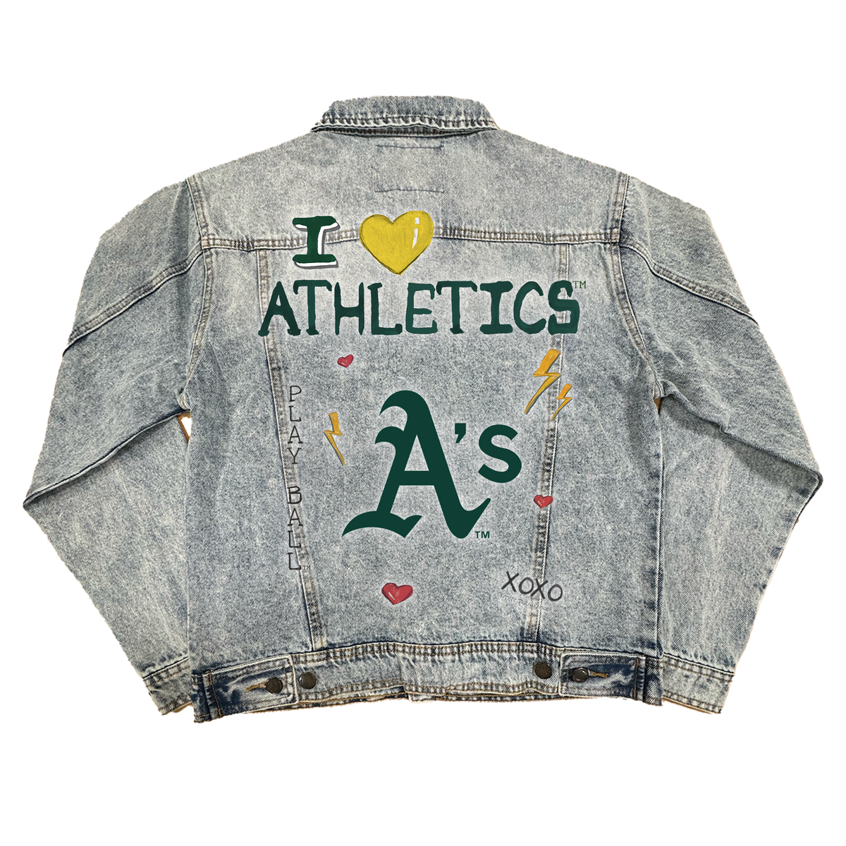 I Heart Athletics Boyfriend Denim Jacket - Tiny Turnip