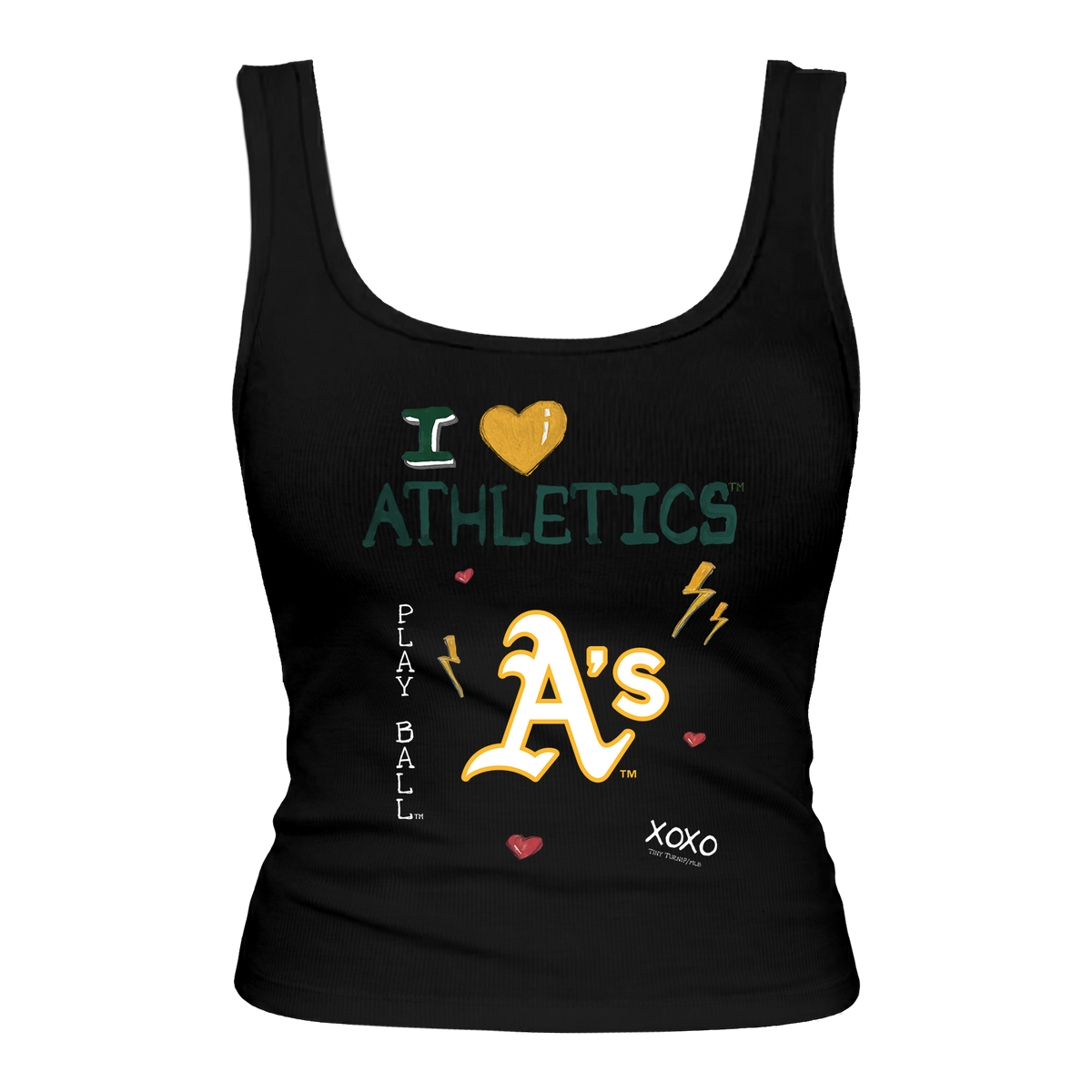 Oakland Athletics I Heart Athletics Emmy Tank