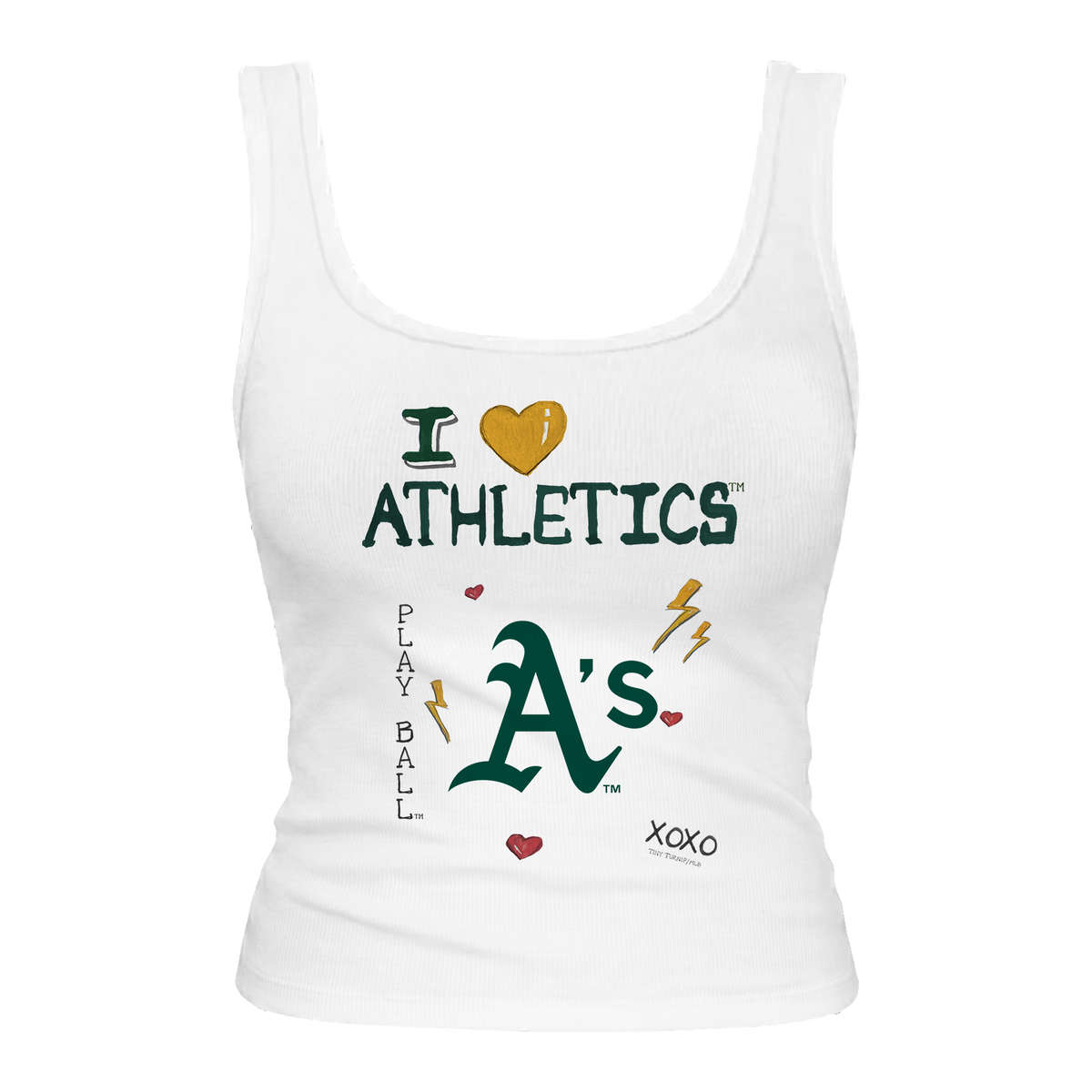 Oakland Athletics I Heart Athletics Emmy Tank