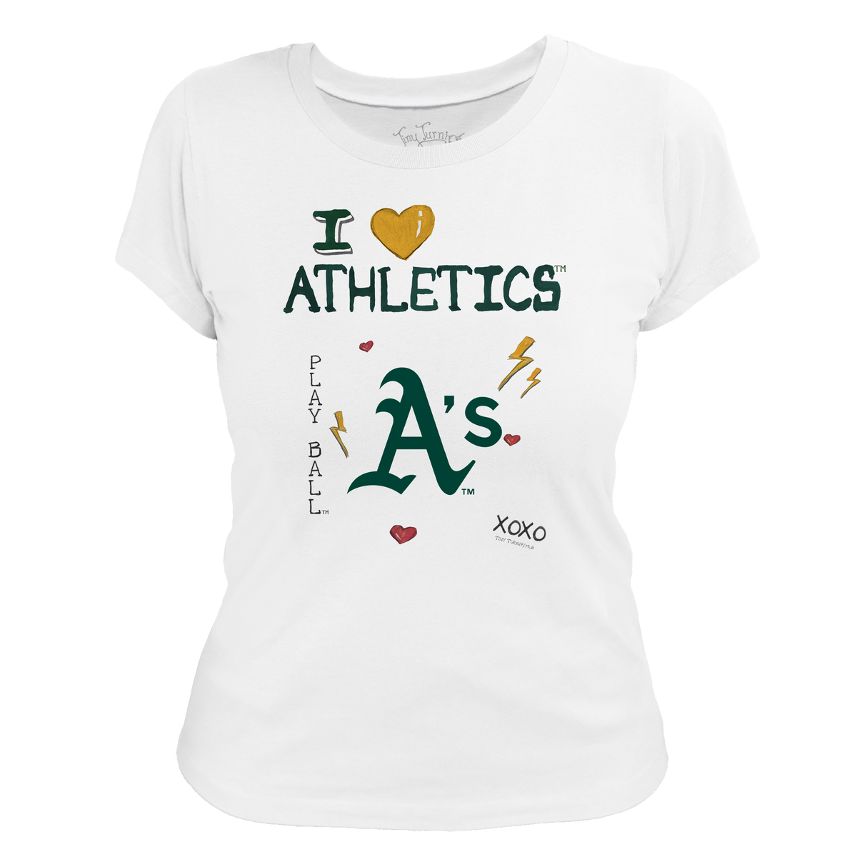I Heart Athletics Women's Tee Shirt - Tiny Turnip