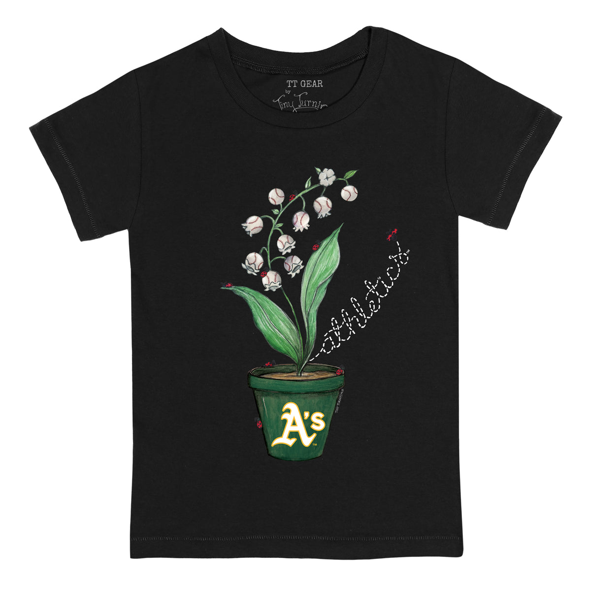 Oakland Athletics Ladybug Tee Shirt