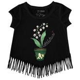 Oakland Athletics Ladybug Fringe Tee