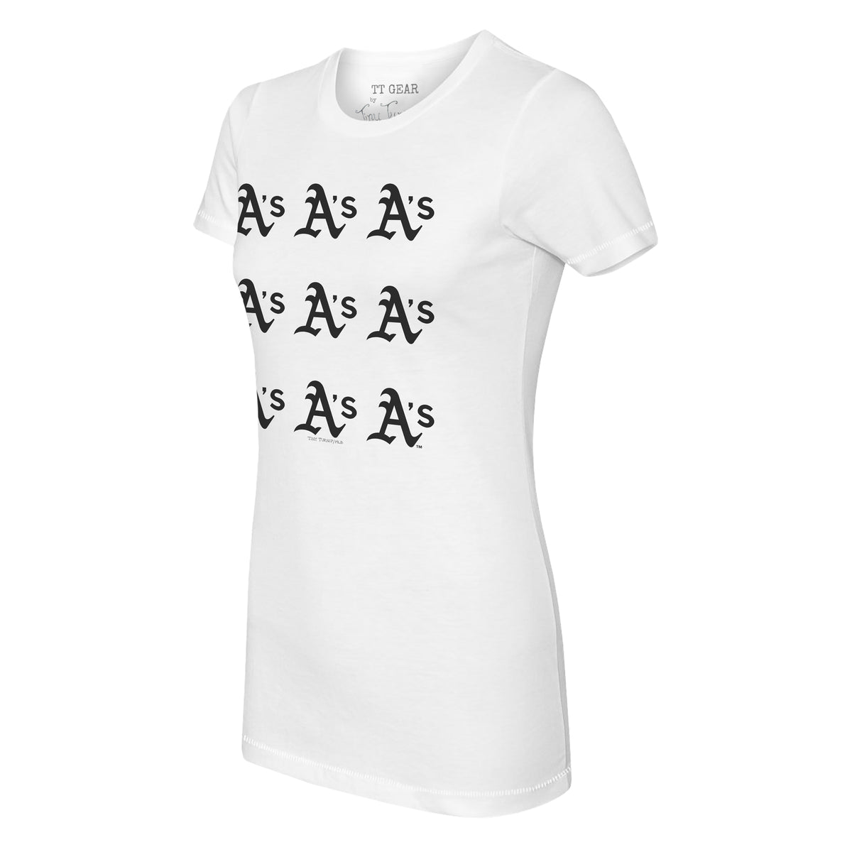 Oakland Athletics Logo Grid Tee Shirt