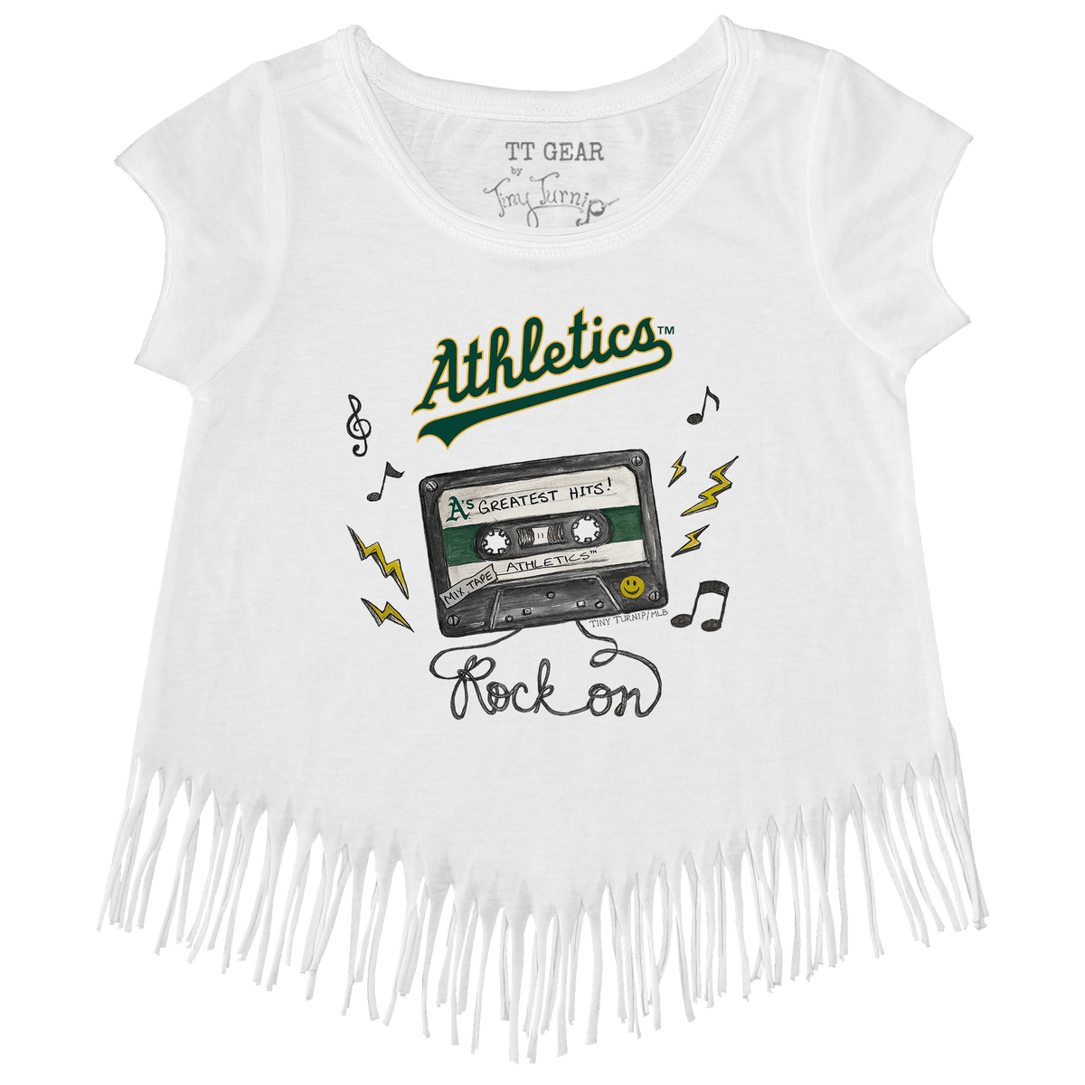 Oakland Athletics Mixtape Fringe Tee