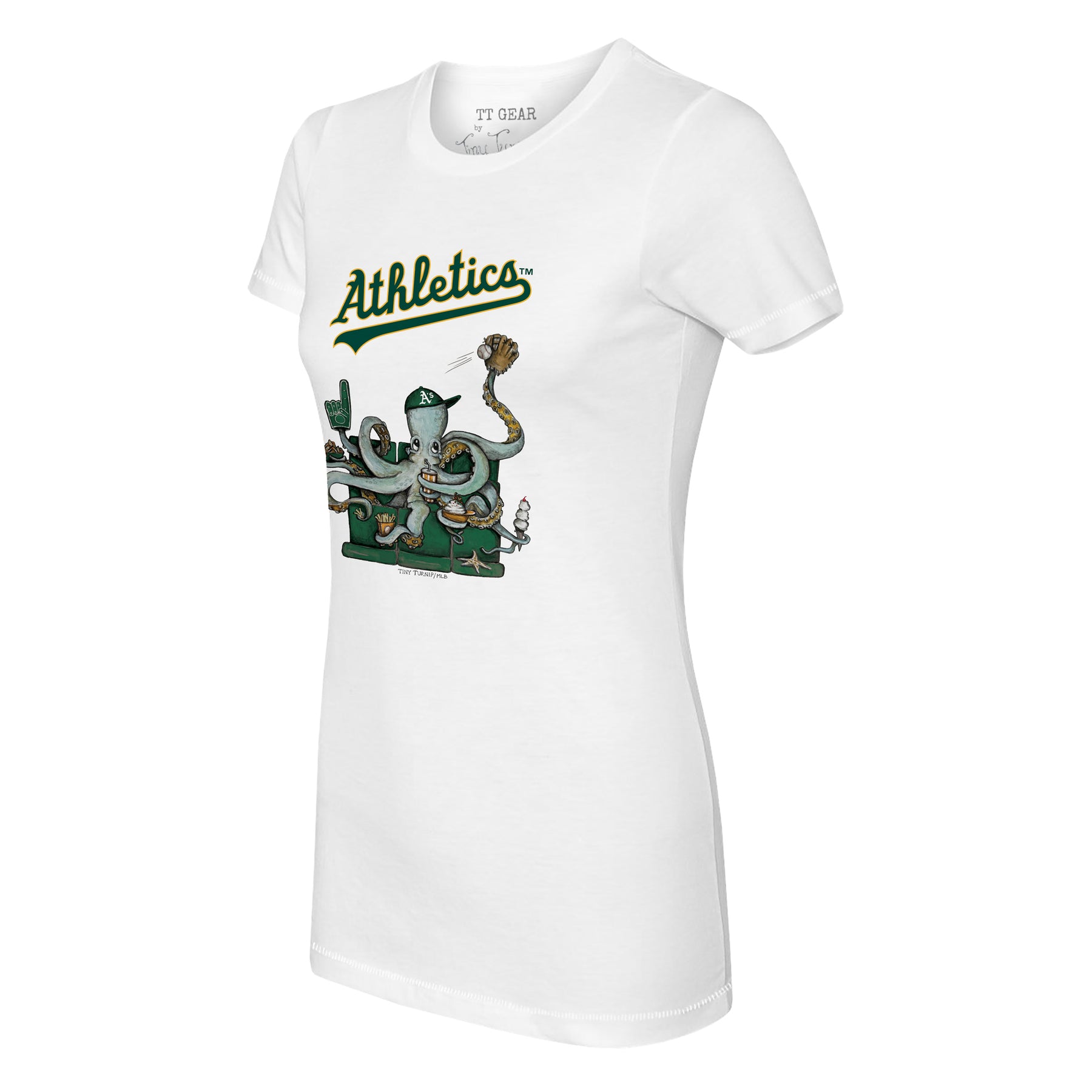 Oakland Athletics Octopus Tee Shirt