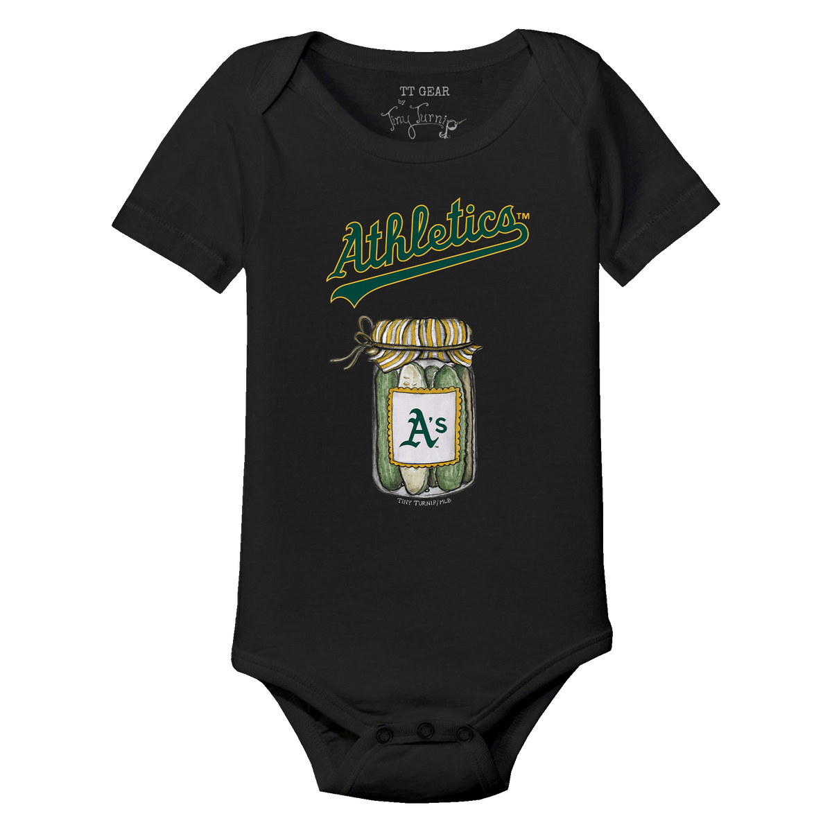 Oakland Athletics Pickle Jar Short Sleeve Snapper