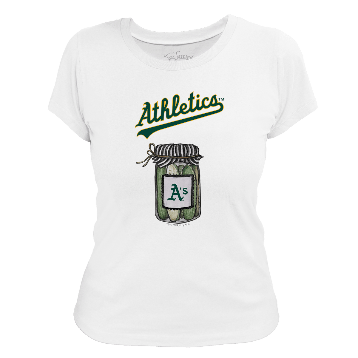 Oakland Athletics Pickle Jar Women's Tee Shirt
