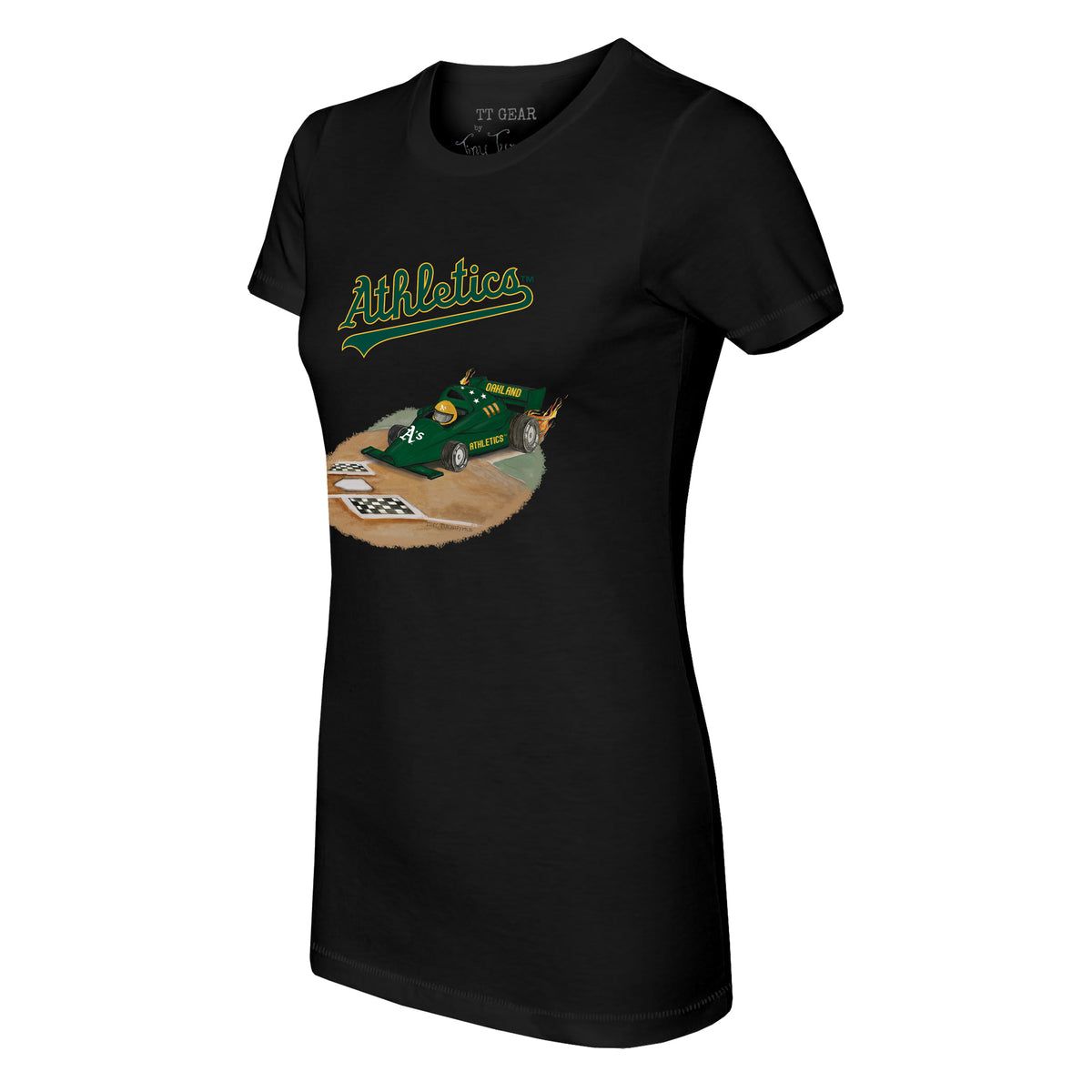 Oakland Athletics Race Car Tee Shirt