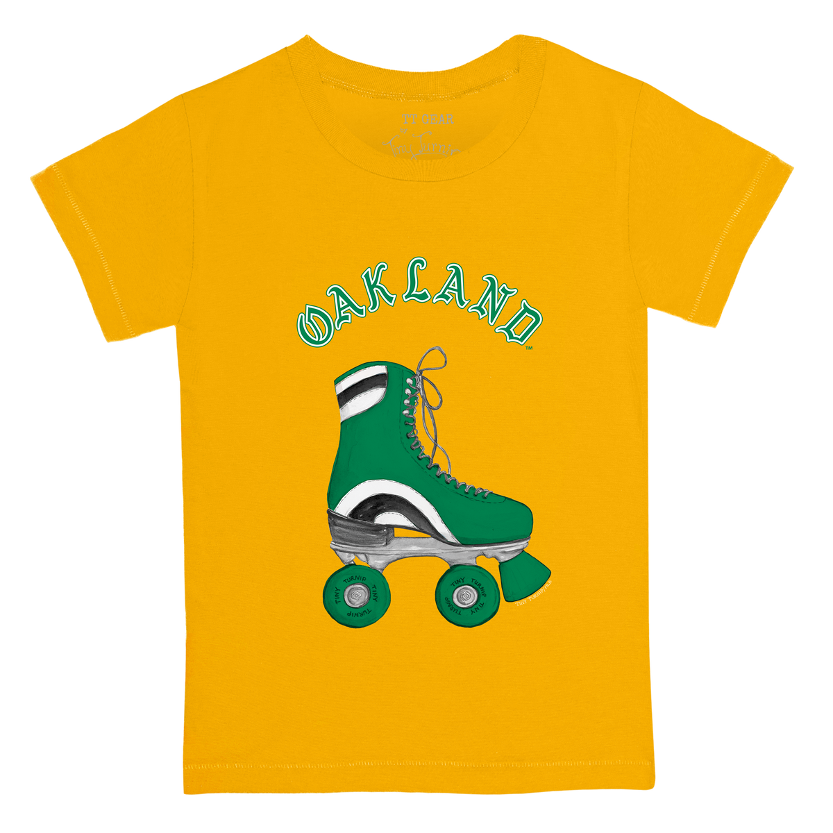Oakland Athletics Retro Skate Kid's Tee Shirt