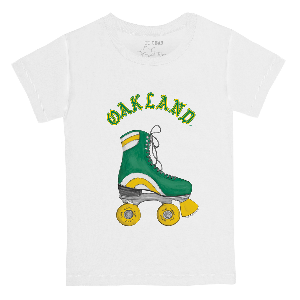 Oakland Athletics Retro Skate Kid's Tee Shirt