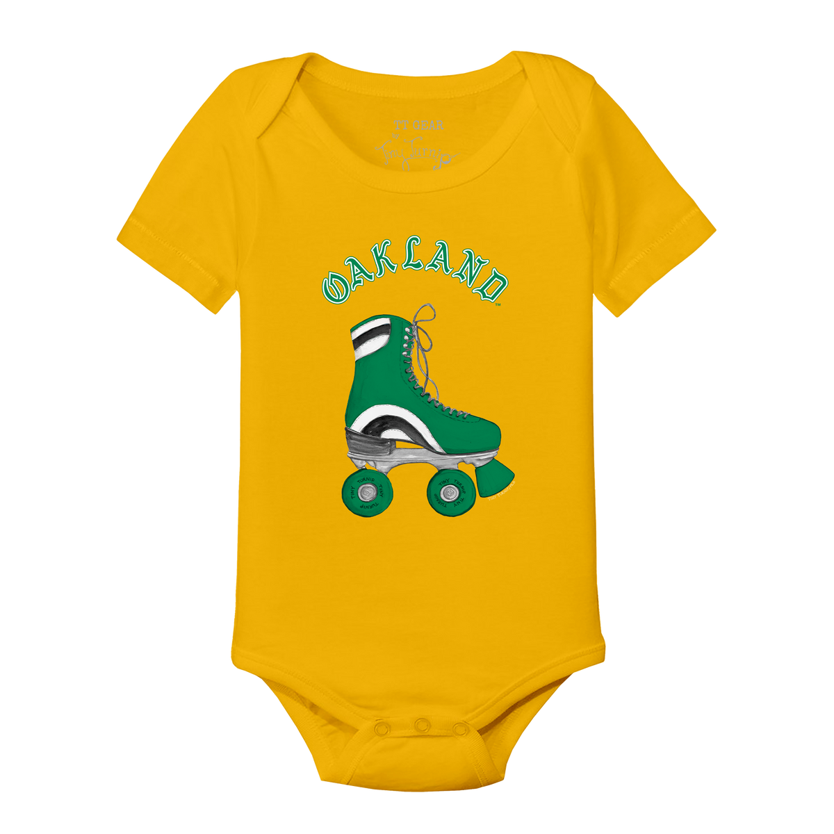 Oakland Athletics Retro Skate Short Sleeve Snapper