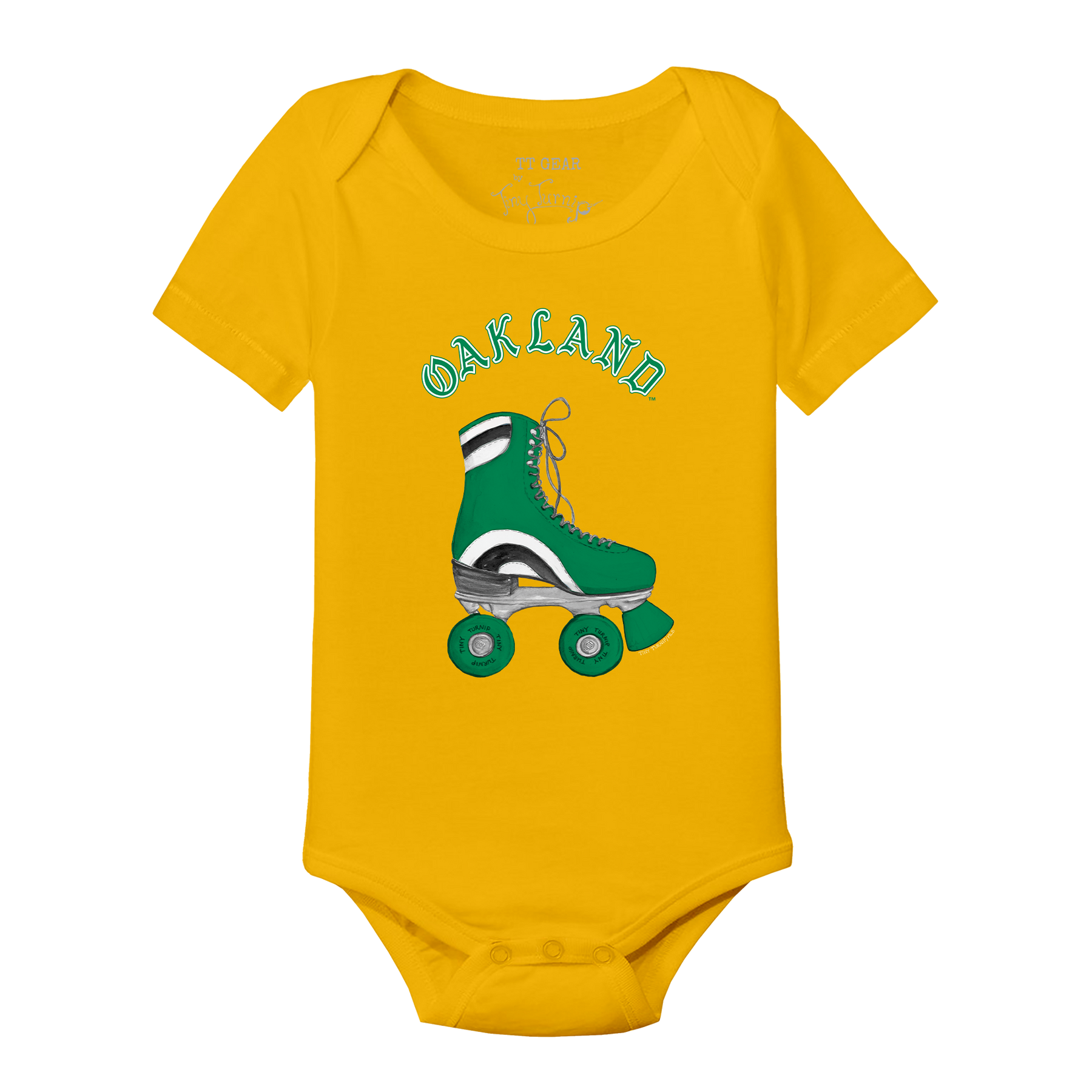 Oakland Athletics Retro Skate Short Sleeve Snapper