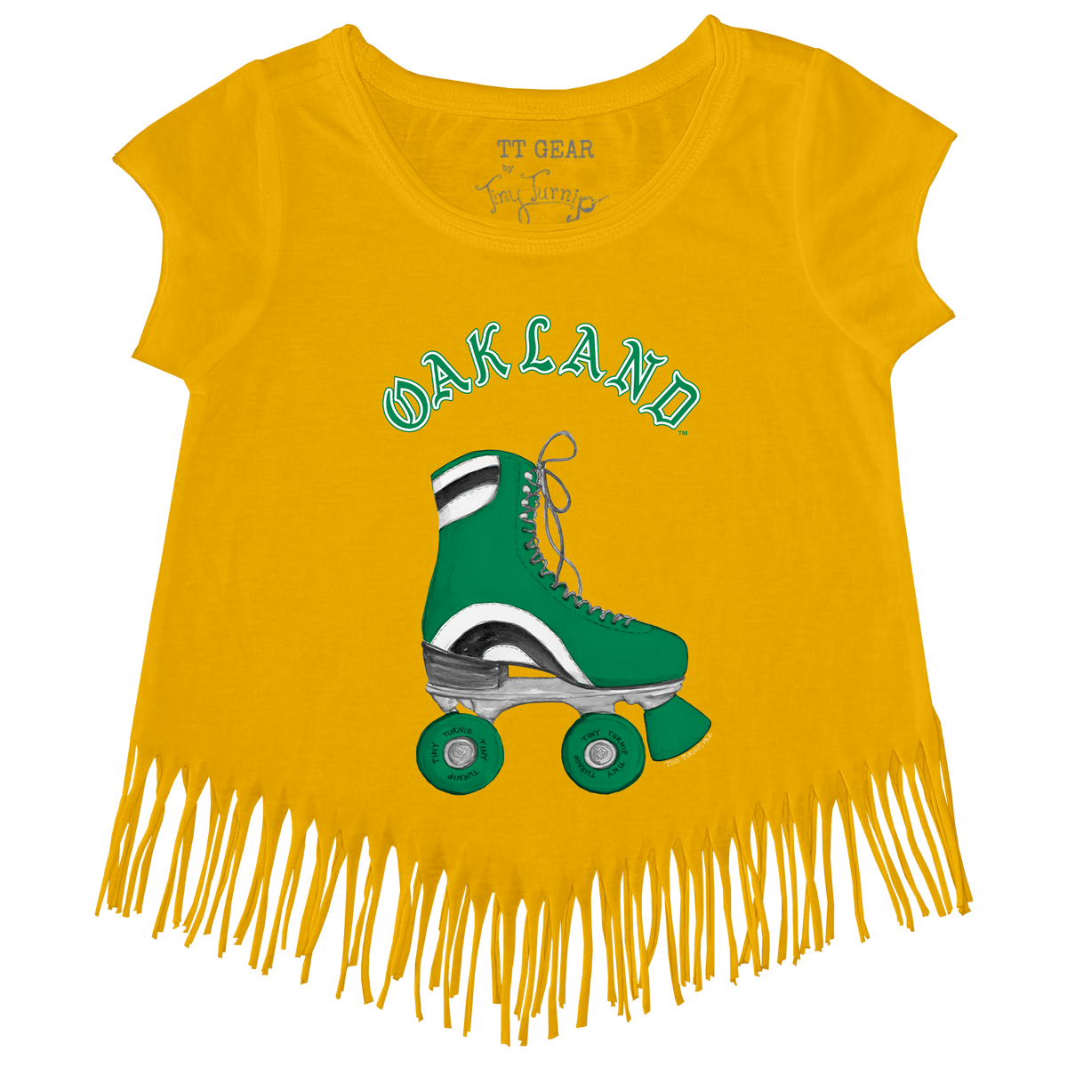 Oakland Athletics Retro Skate Fringe Tee