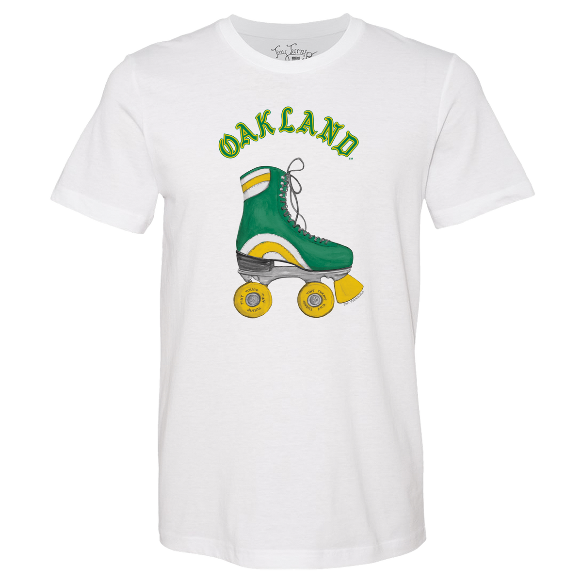 Oakland Athletics Retro Skate Unisex Tee Shirt