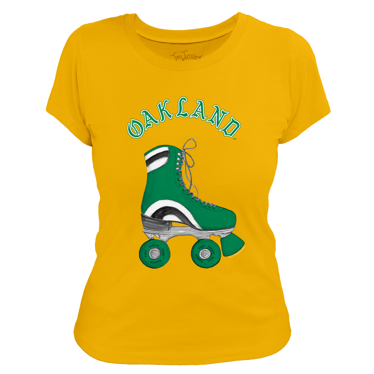 Oakland Athletics Retro Skate Women's Tee Shirt