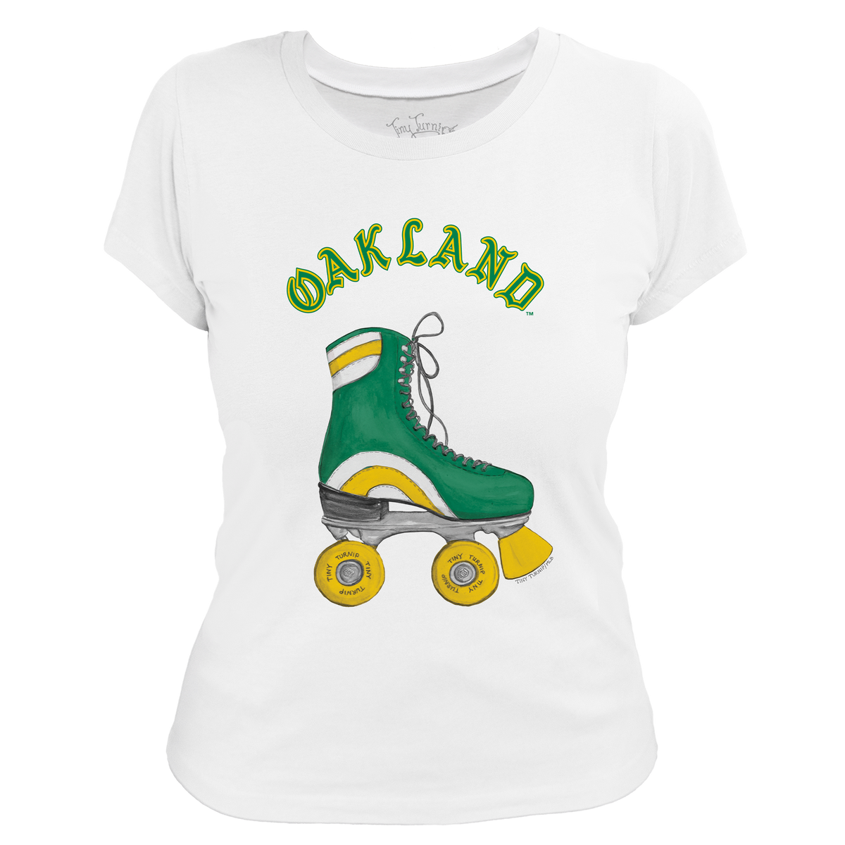Oakland Athletics Retro Skate Women's Tee Shirt