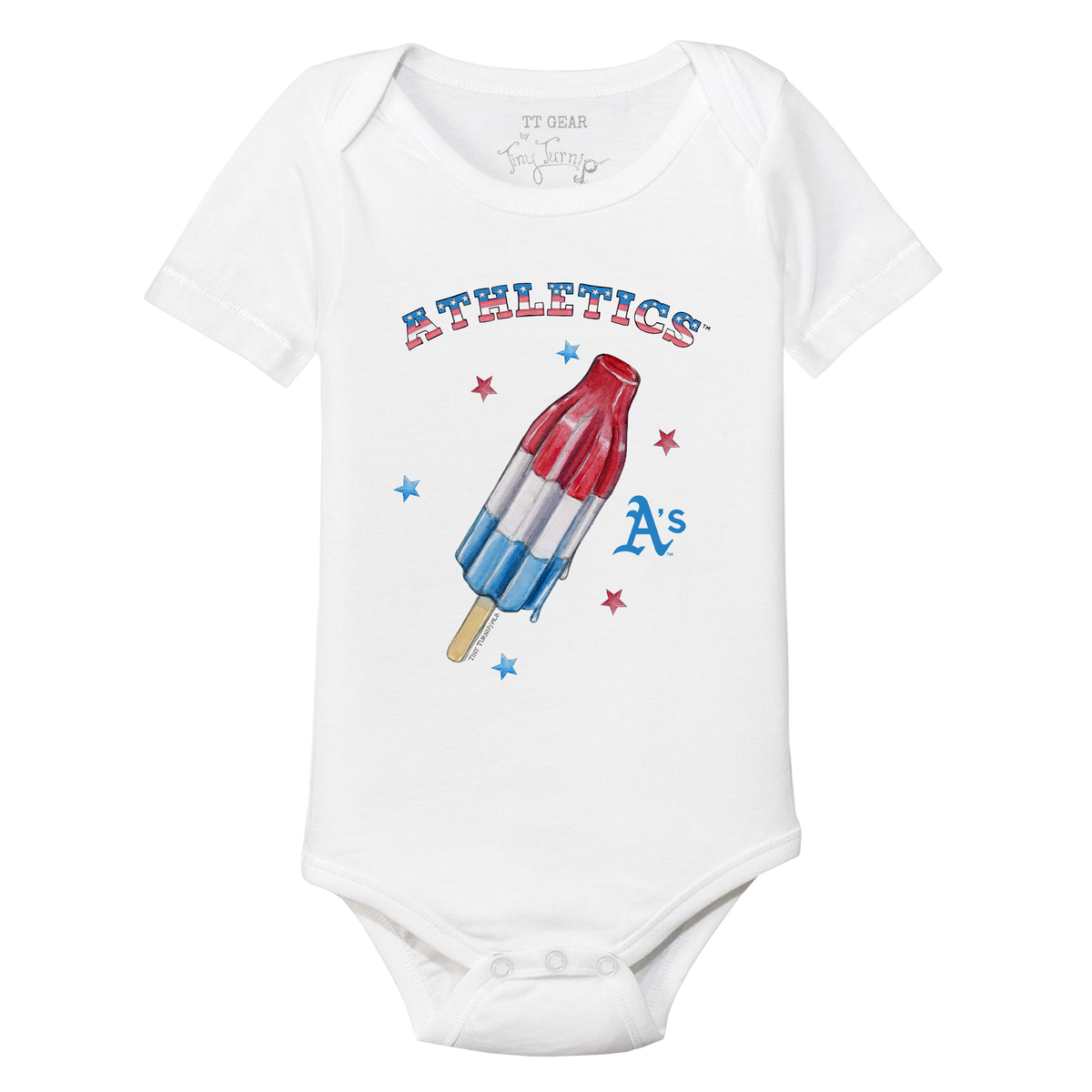 Oakland Athletics Rocket Pop Short Sleeve Snapper